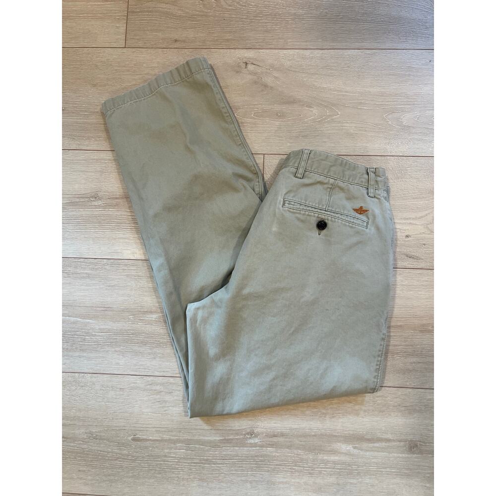 Pacific Field Kahki Flat Front Chinos 100% Cotton Size 32X32 JL